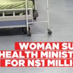 Woman slips and falls in Katutura Hospital, demands N$1 million