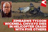 Six killed in Zimbabwe helicopter crash